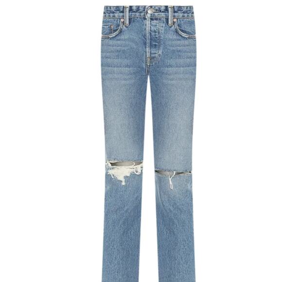 GRLFRND Karolina High Rise Straight Crop in The Valley NWT Size 31 - Picture 2 of 5